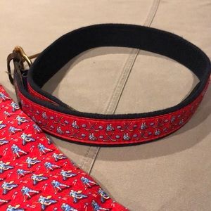 Vineyard Vines Hockey Tie and Belt